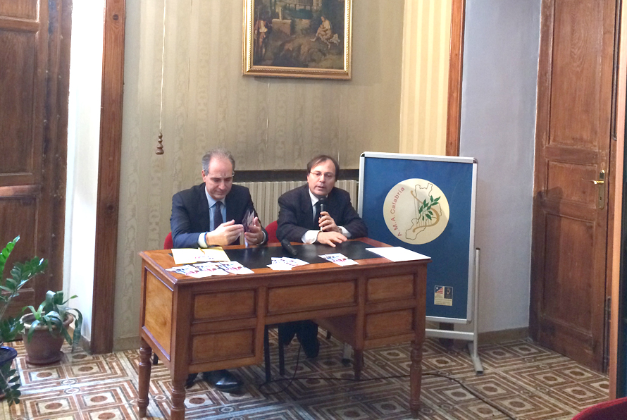 Conf. Stampa l'Avv Paolo Mascaro e il M° Francescantonio Pollice