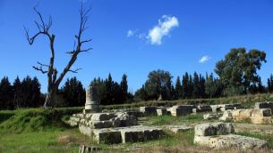 Il tempio di Marasà nel Parco archeologico di Locri