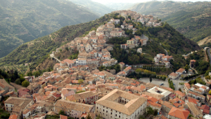 Scorcio panoramico di Acri (Cosenza)