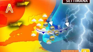 Caldo e temporali, in arrivo mini-ribaltone sull'Italia: previsioni meteo per i prossimi giorni