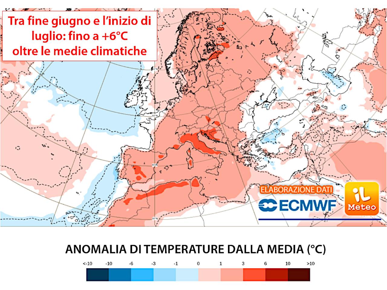 Come sarà l’estate? Le proiezioni meteo per Luglio e Agosto