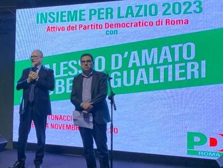 Elezioni Lazio, D’Amato: "Voglio vincere, lo dobbiamo al nostro popolo"