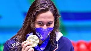 Europei nuoto, Quadarella trionfa nei 1500 stile libero