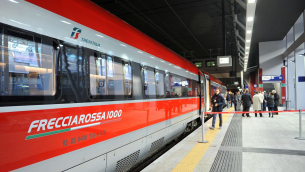 Expo: Ban Ki-moon ad esposizione, scende da Frecciarossa 1000