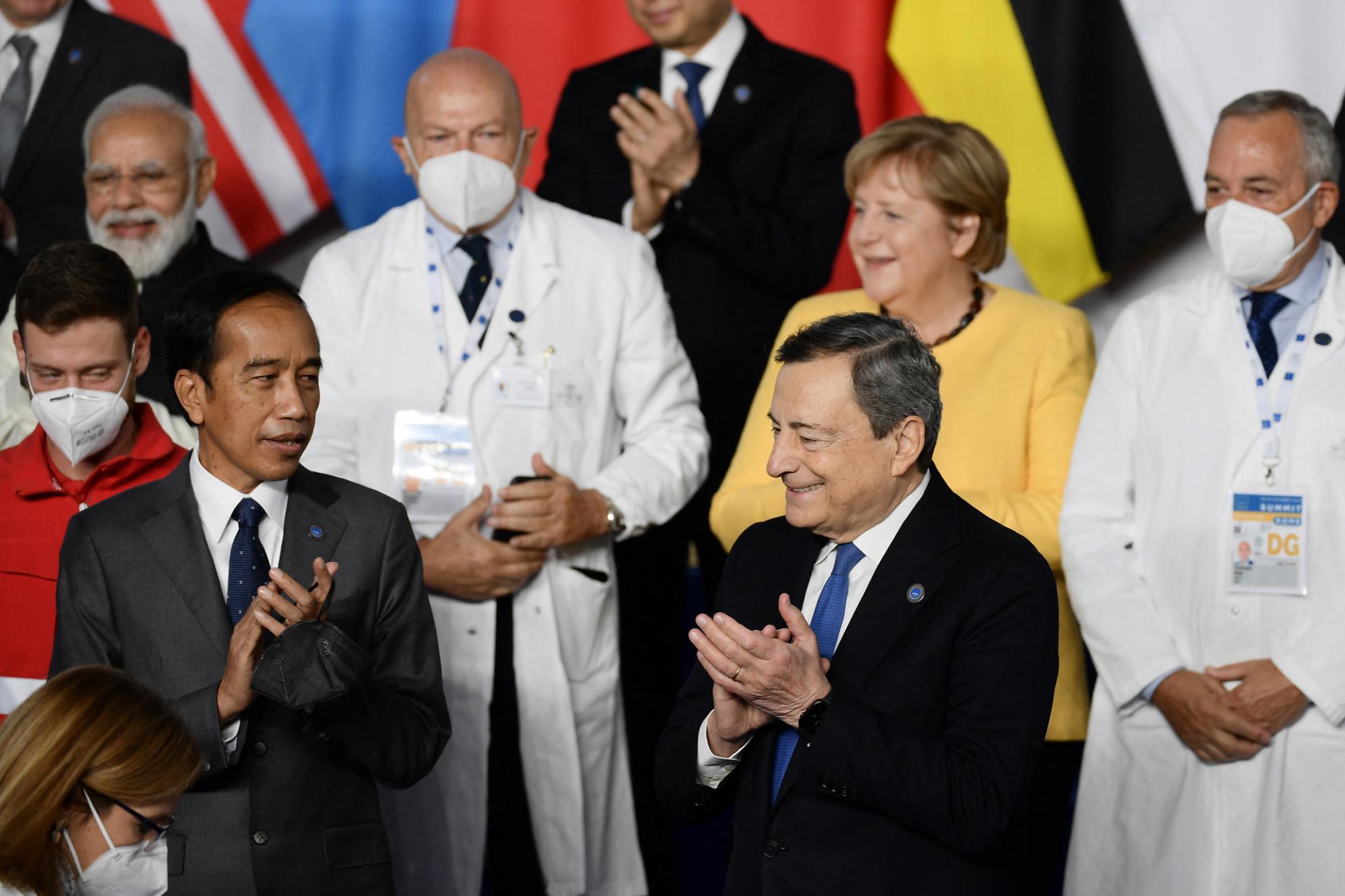 G20 Roma, strada in salita per clima: pressing Draghi