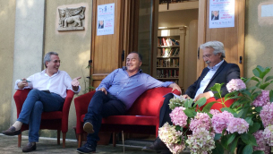 Nella foto, da sinistra: Caligiuri, Gratteri e Sirianni