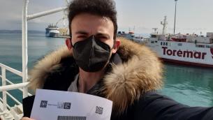 "Il mio viaggio della speranza per il vaccino", storia di Francesco