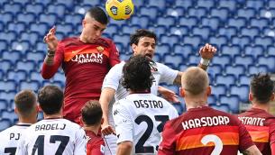 Roma-Genoa 1-0, giallorossi ok con Mancini