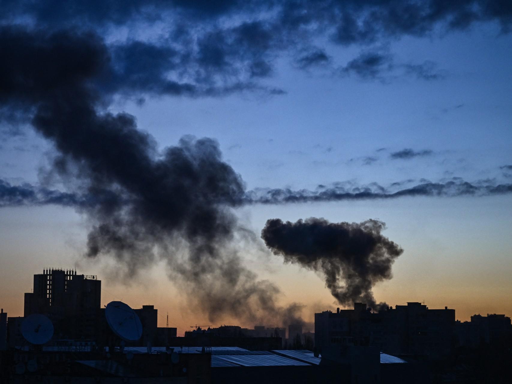 Ucraina, missili russi su Kiev nella notte