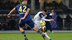 Verona-Lazio 1-1, gol di Pedro e Ngonge