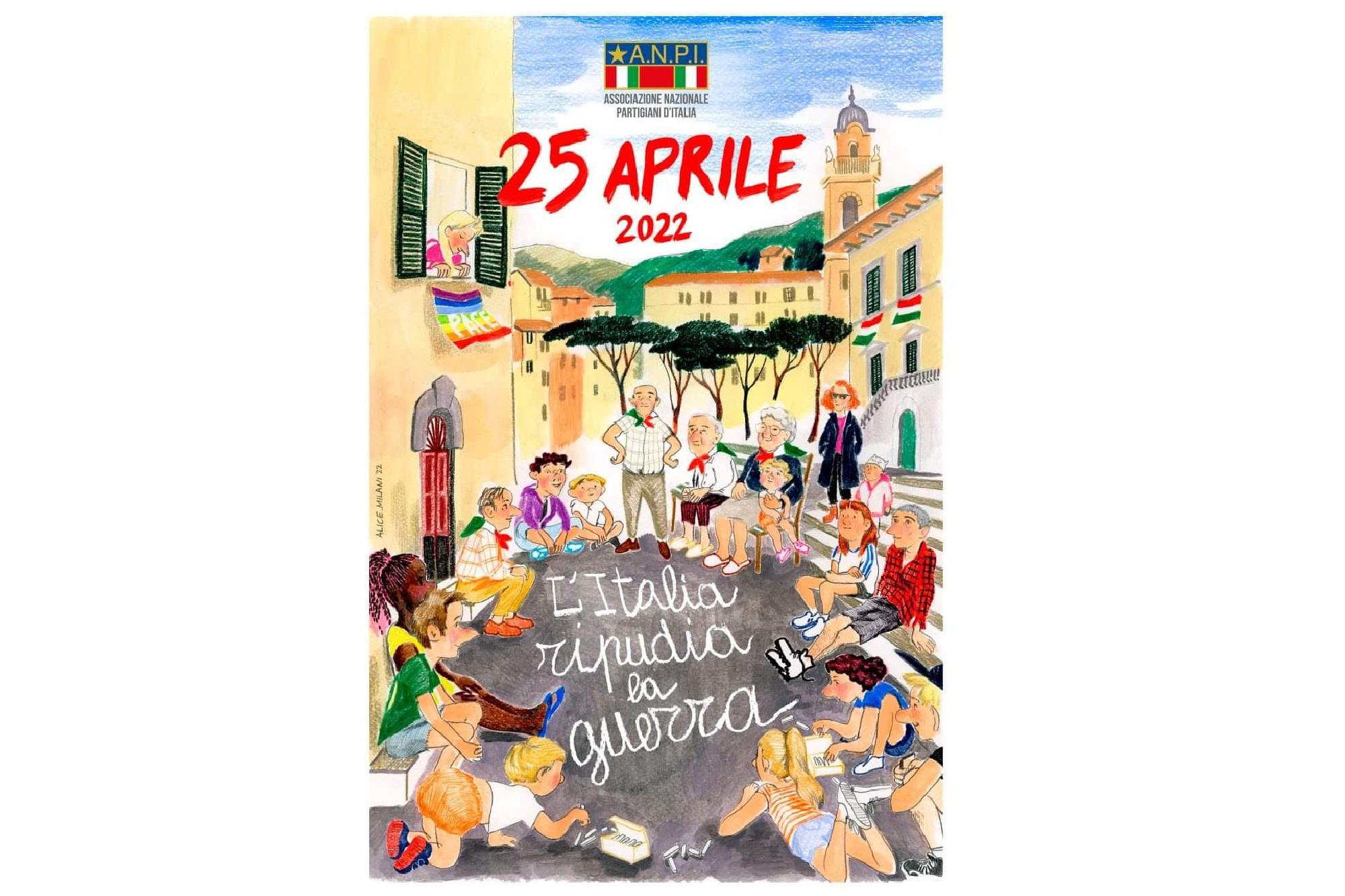 25 aprile, Anpi presenta manifesto: "L'Italia ripudia la guerra"