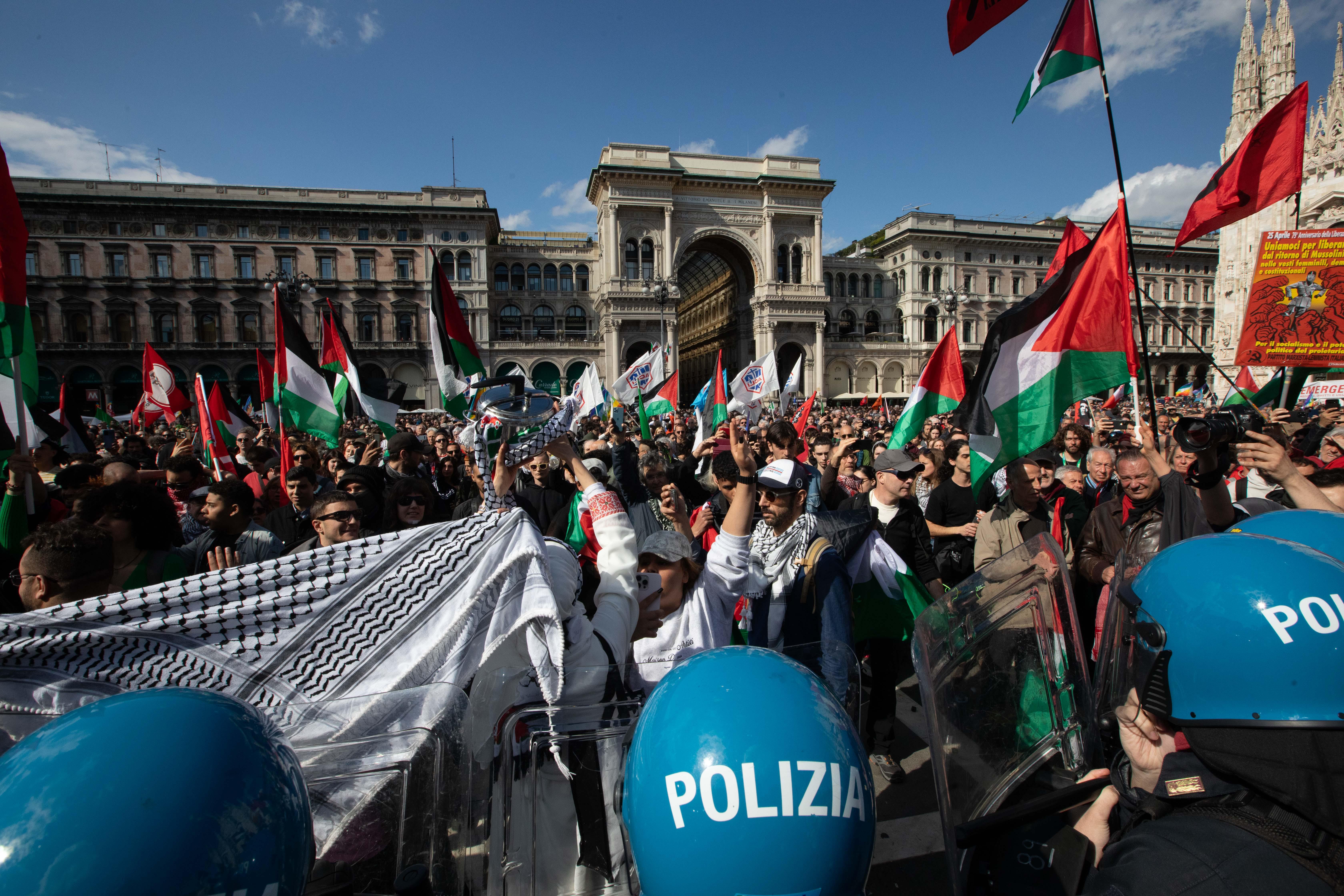 25 Aprile, un arresto per aggressione a Brigata ebraica a Milano: 9 in tutto le denunce