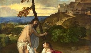 Noli me tangere (Tiziano, databile al 1511 circa e conservato nella National Gallery di Londra)