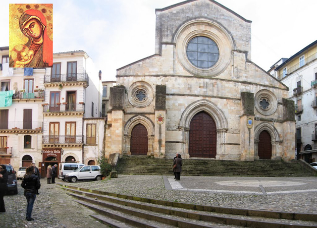 Il Duomo di Cosenza e l'icona della Madonna del Pilerio