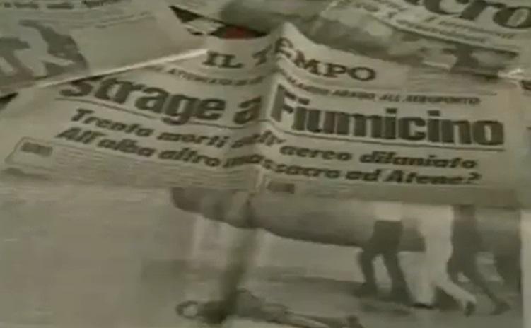 50 anni fa la strage palestinese all'aeroporto di Fiumicino: bombe, ostaggi e 32 morti