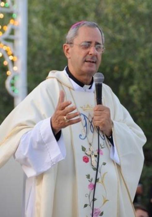 Il vescovo di Lagonegro, monsignor Francesco Nolè