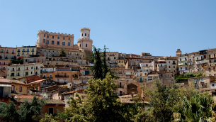 Scorcio panoramico di Corigliano Calabro (Cosenza)