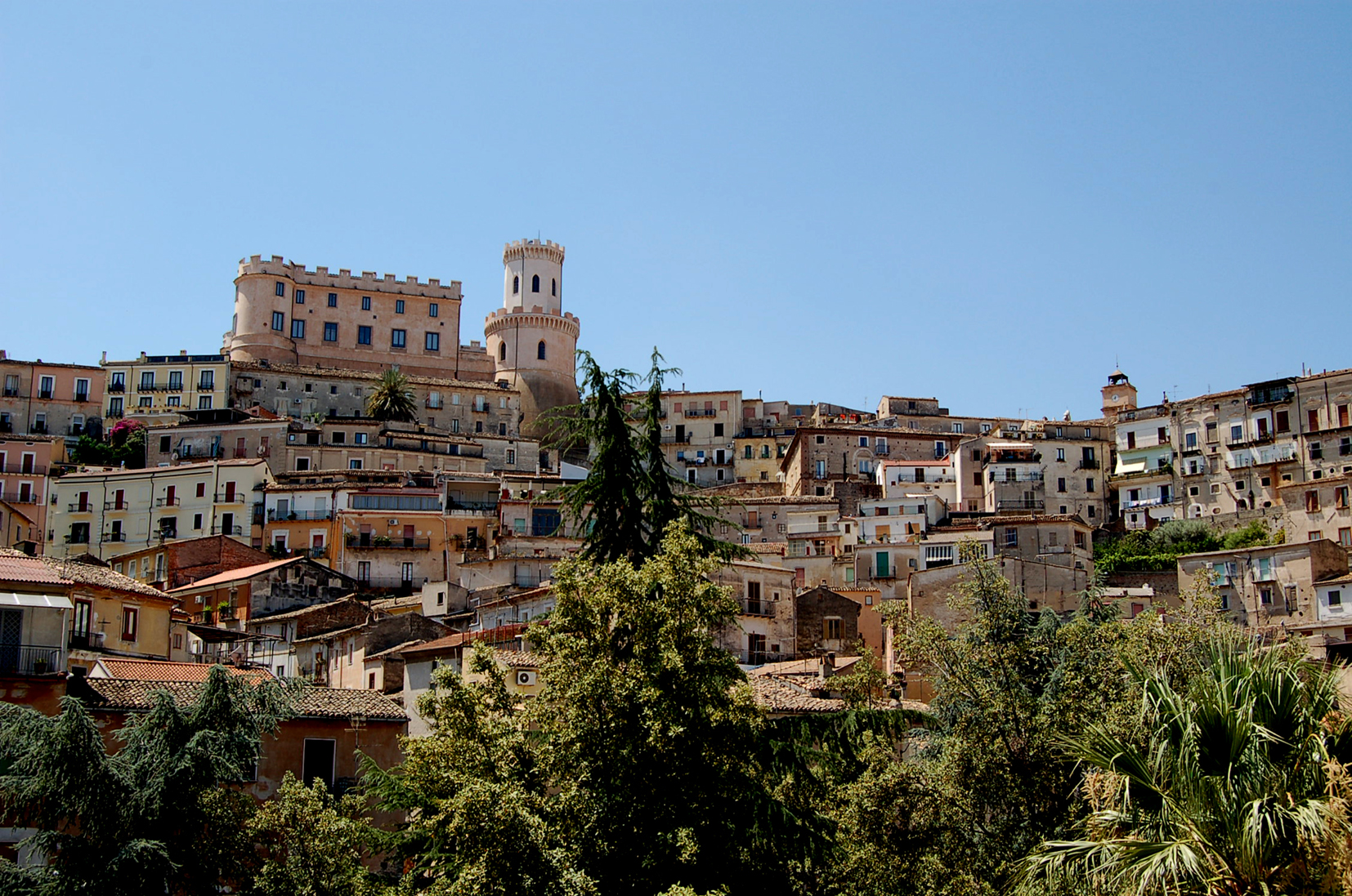 Scorcio panoramico di Corigliano Calabro (Cosenza)