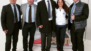 Da sinistra: Sergio Servidone, Antonio Caira, Francesco Proietti, Caterina Brizzi, Francesco De Nardo