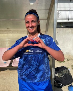 Debora Giudice, autrice della tripletta