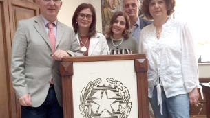 Nella foto da sinistra:
Gianfranco Puccio, Rosanna Colao, Sabrina Curcio, Raffaele Di Lorenzo e Ornella De Vito