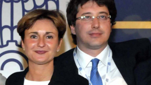 Federica Guidi e Gianluca Gemelli