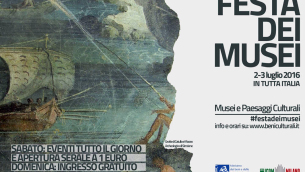 Festa dei Musei - 2 - 3 luglio 2016 - Logo MiBACT