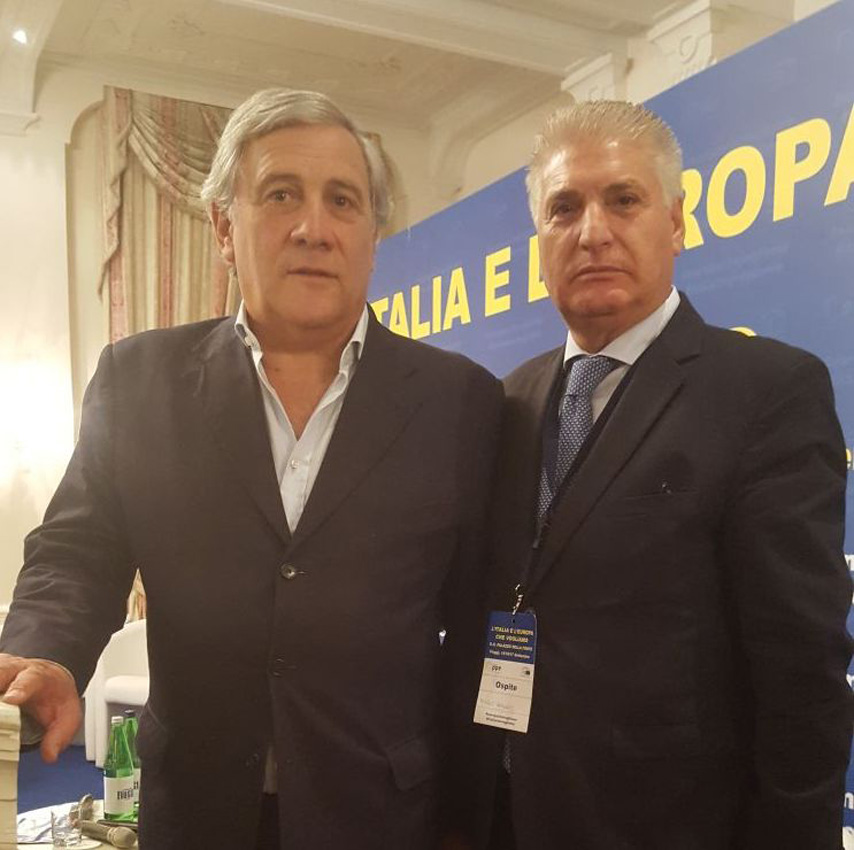 Antonio Tajani e Mario Magno