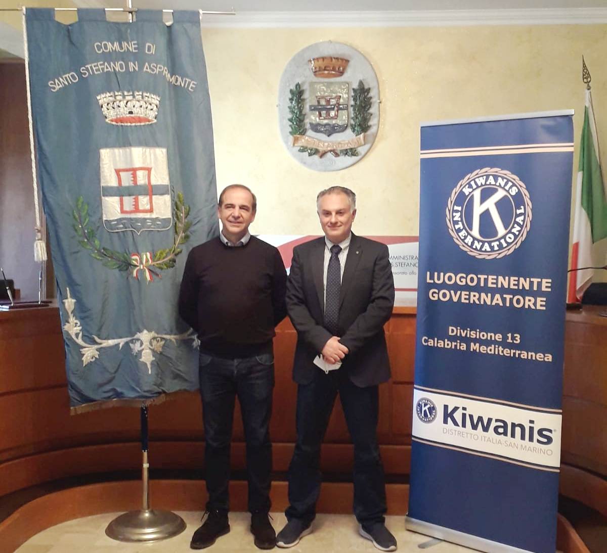 il-sindaco-di-santo-stefano-in-aspromonte-franco-malara-e-il-luogotenente-del-kiwanis-rosario-previtera