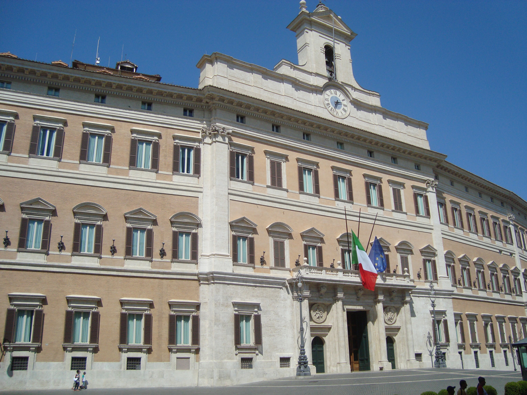 Palazzo Montecitorio, sede della Camera dei deputati