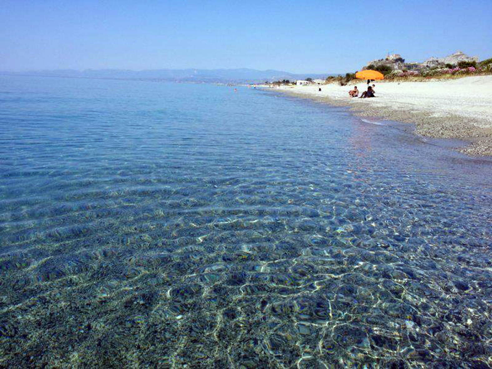 Il mare di Roccella Jonica (Reggio Calabria)