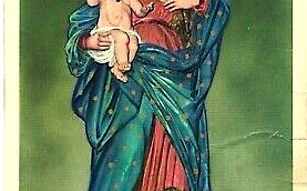 Sacra effige della Madonna dell'Assunta venerata presso il Santuario di Dipodi a Feroleto (provincia di Catanzaro)