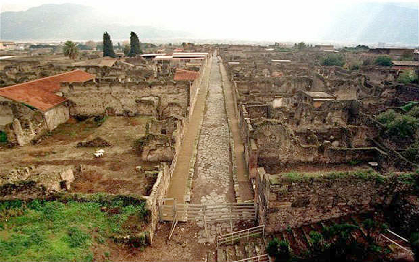 L'area archeologica di Pompei