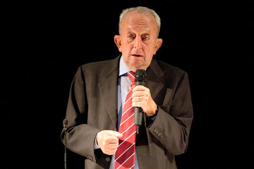 Il professore Tullio De Mauro
