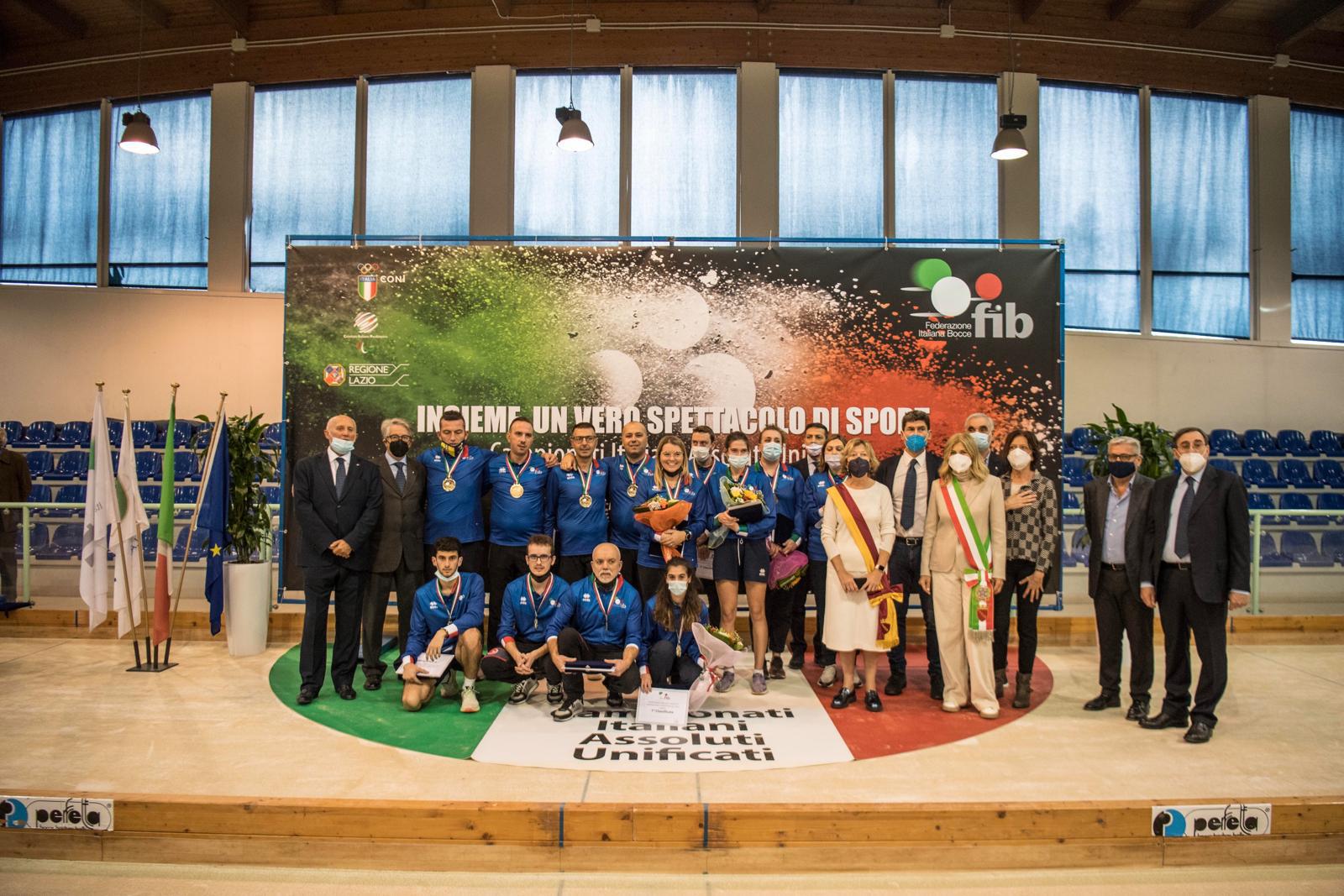 A Bergamo i Campionati Italiani Assoluti unificati di bocce
