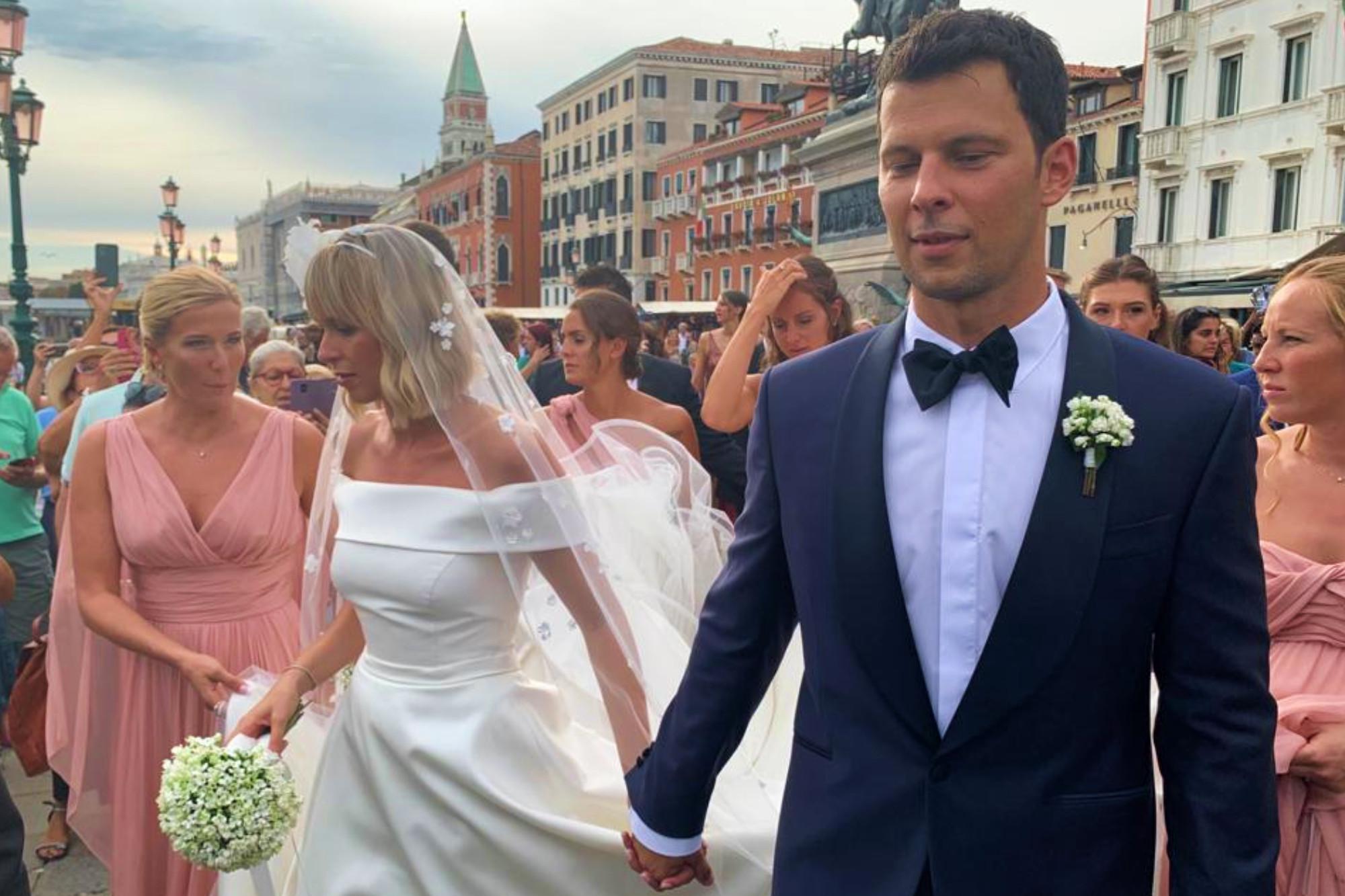 A Venezia il matrimonio di Federica Pellegrini e Matteo Giunta