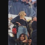 Achille Lauro show prima di Sinner e Alessia Marcuzzi balla - Video
