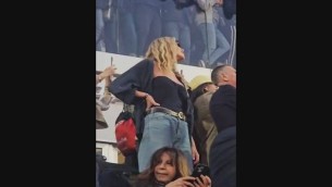 Achille Lauro show prima di Sinner e Alessia Marcuzzi balla - Video