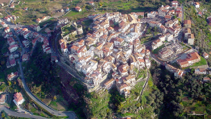Belvedere Marittimo, visto dall'alto