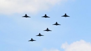 Aerei britannici e tedeschi intercettano velivolo russo su spazio aereo Estonia