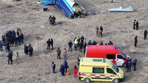 Aereo precipitato in Kazakistan, presidente azero Aliyev: "Colpito dal territorio russo"