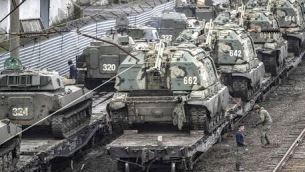 Russian army stationed in Rostov region