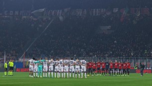 Agroppi, paura fischi in Supercoppa: cancellato minuto di silenzio
