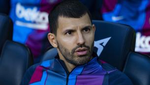 Aguero malore, attaccante barca fermo almeno tre mesi