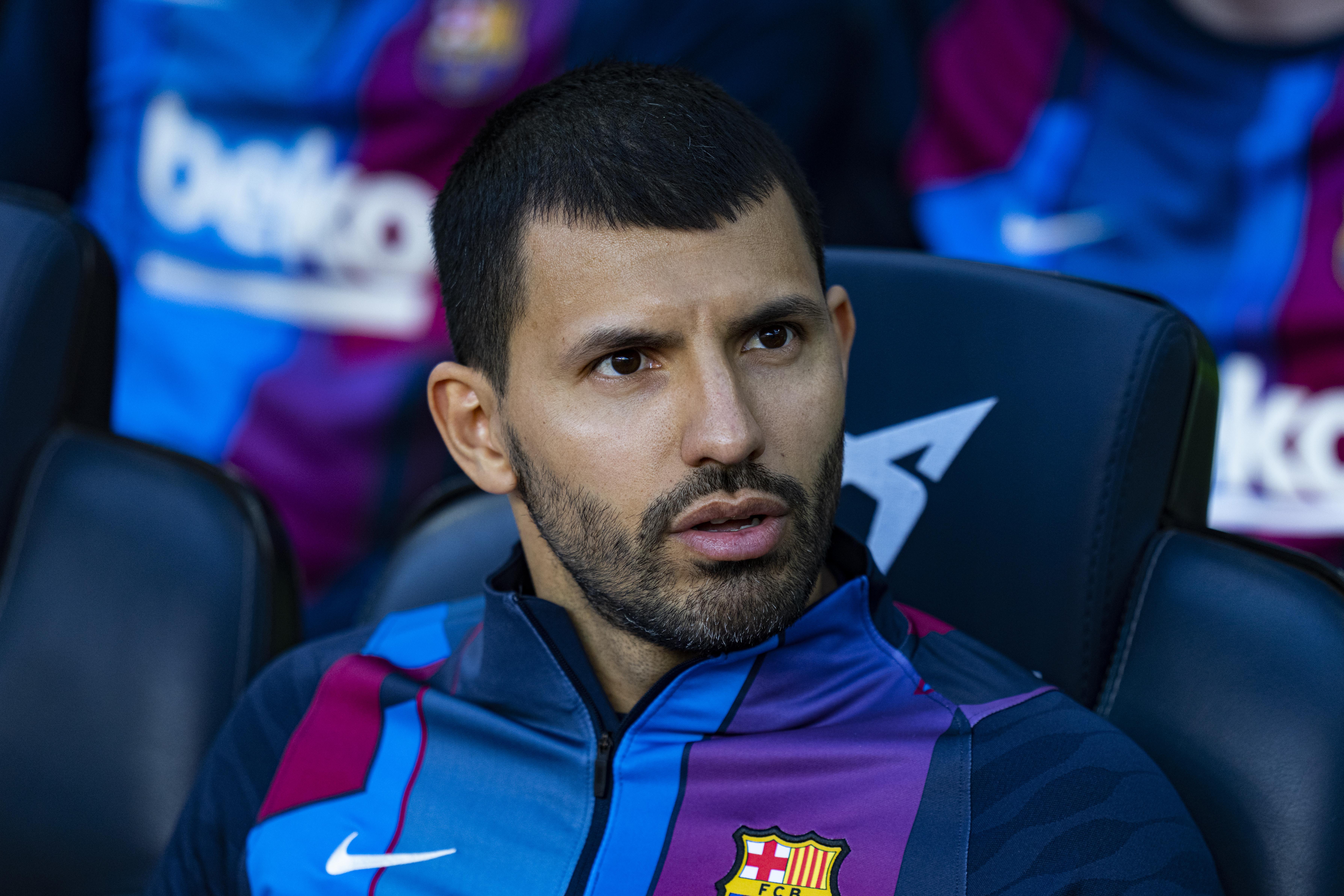 Aguero malore, attaccante barca fermo almeno tre mesi