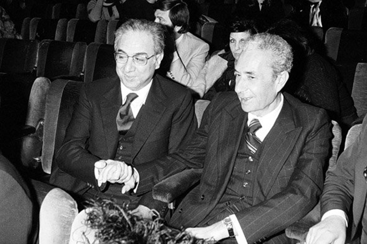 Francesco Cossiga e Aldo Moro