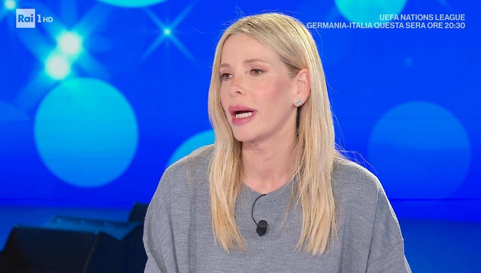 Alessia Marcuzzi a Domenica In: "A Sanremo non ero drogata, offese mi hanno ferito"