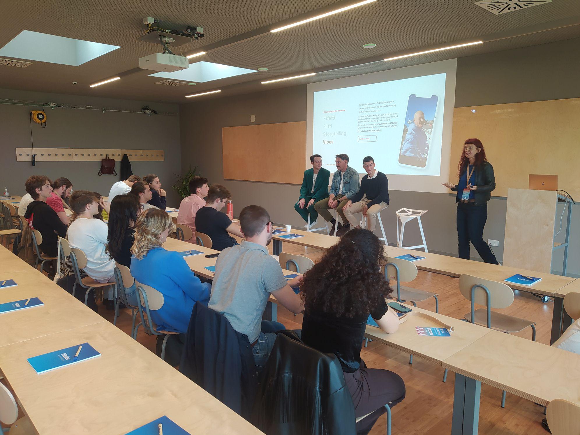 Alessio De Santa, Marco Martinelli e Diego Fusina i 3 Creator di Tik Tok Academy