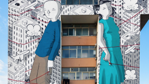 Allo Sperone di Palermo murales dell'artista Millo
