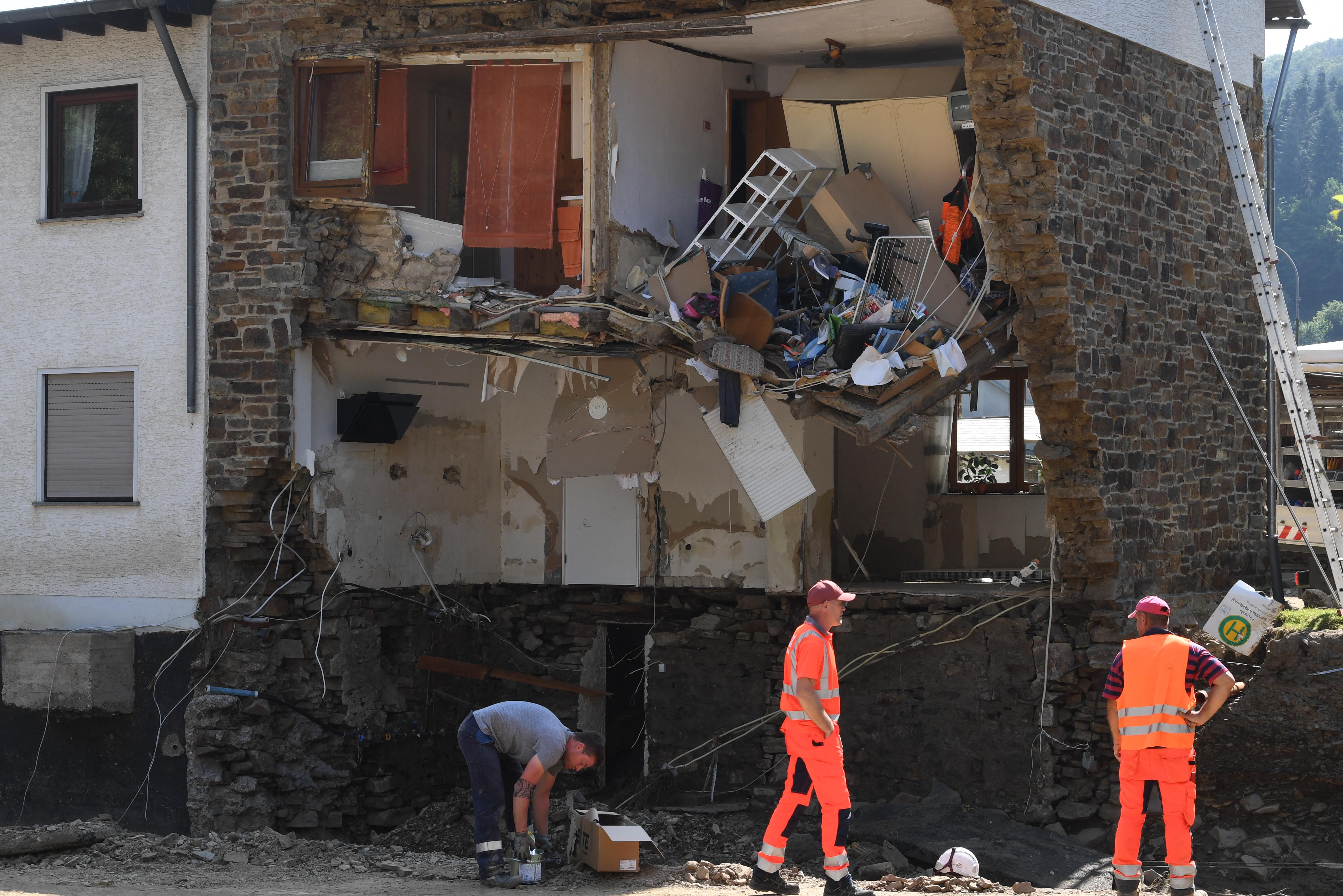 Alluvione Germania, governo stanzierà 400 milioni di euro